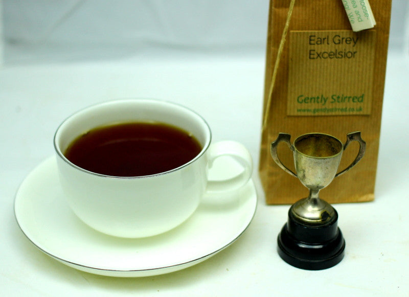 Earl Grey Excelsior - Loose Leaf - Black Tea -Stunning Bergamot Flavour- Wonderful Afternoon Tea - Gently Stirred