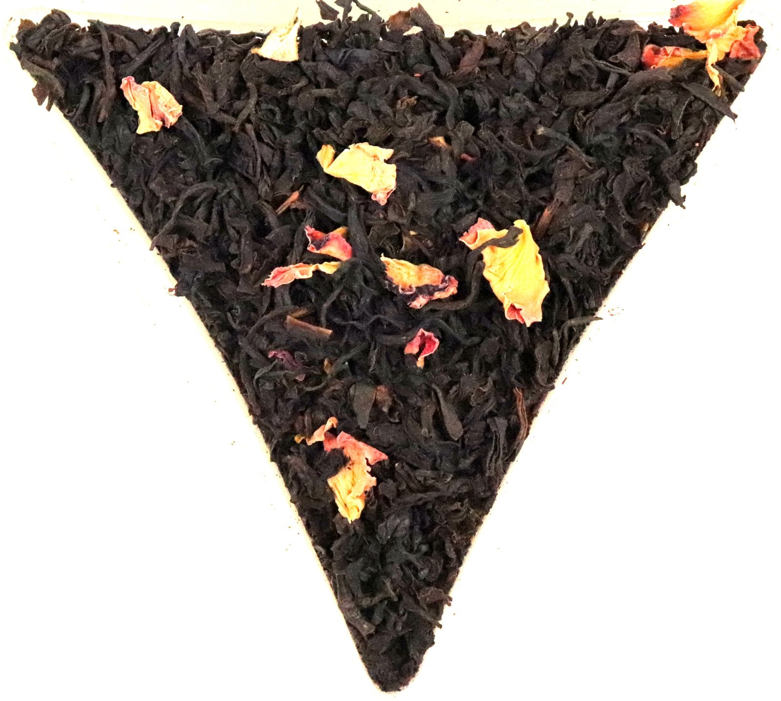 Earl Grey Rose Loose Leaf Black Tea Gently Stirred