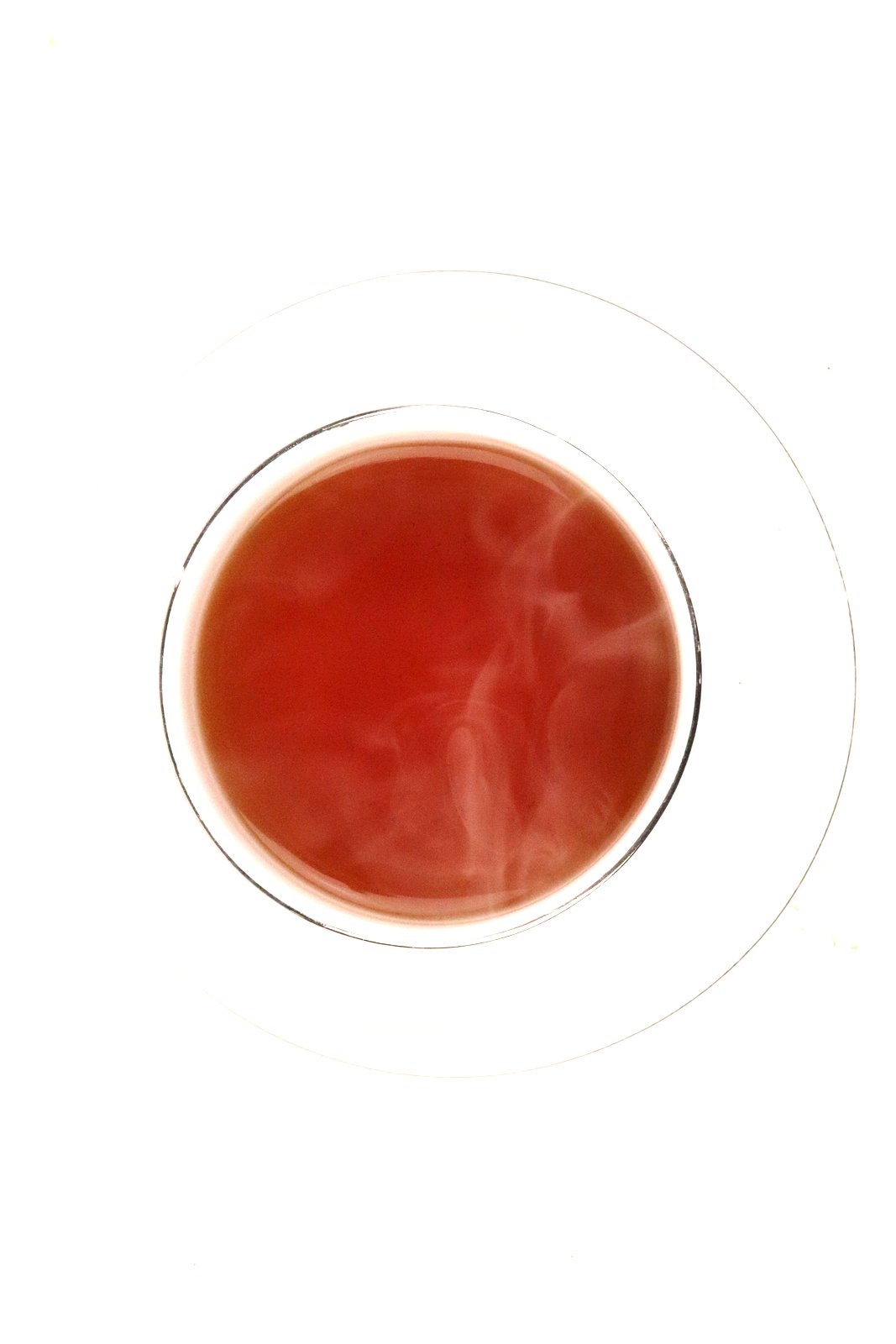 Earl Grey Rose Loose Leaf Black Tea Gently Stirred