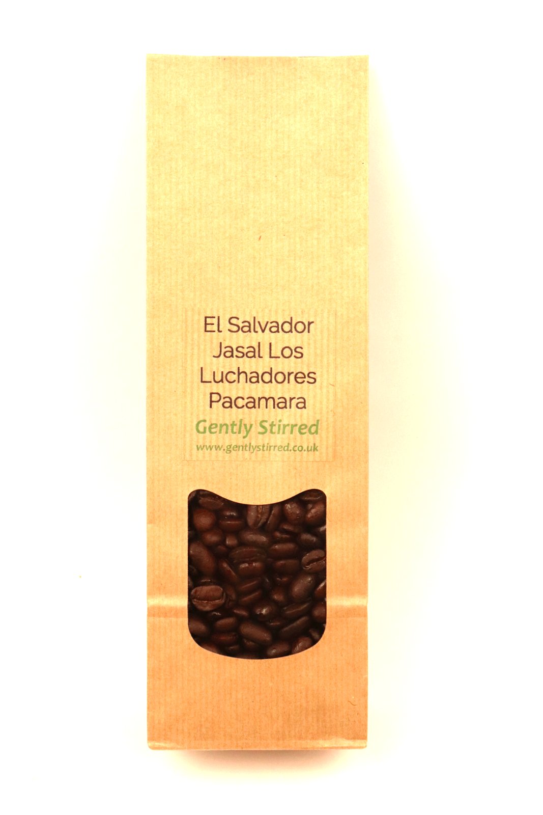 El Salvador Jasal Los Luchadores Pacamara Whole Coffee Beans Dark Roast Double Soaked
