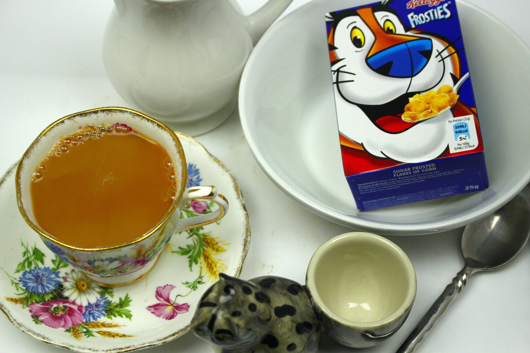 English Breakfast Best Quality Loose Leaf Black Tea Gently Stirred
