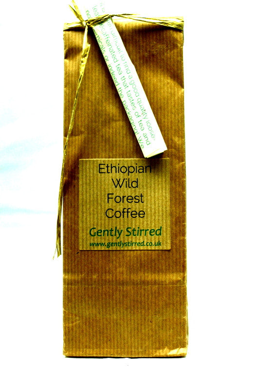 Ethiopian - Wild Forest Coffee - Dark Roast - Gently Stirred