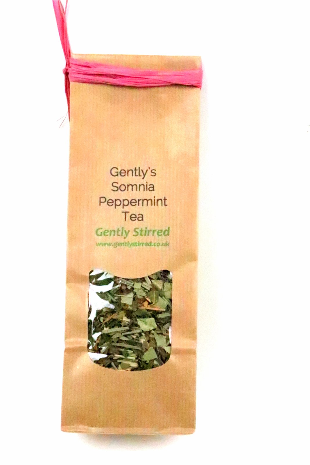 Gently's Somnia Peppermint Tea Herbal Infusion Great Night's Sleep No Chamomile