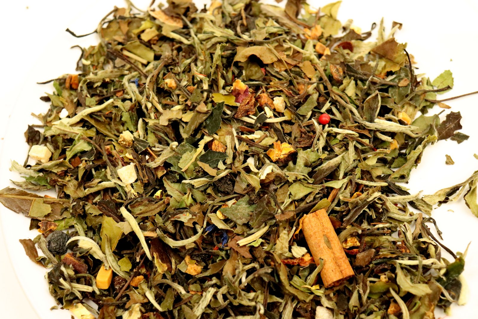 Gently's White Chai Pai Mu Tan High Grade Cinnamon Ginger Cloves Healthy Refreshing Infusion