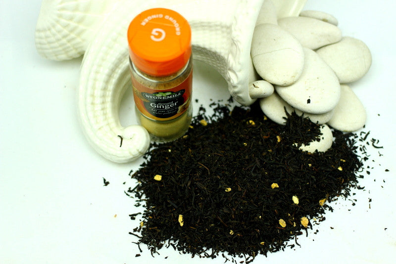Ginger Flavoured - Black Tea - Fantastic Taste - Could Take Milk - Gently Stirred