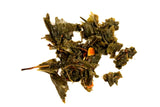 Green Sencha Christmas Tea Flavoured Cinnamon Clove Rum Gently Stirred