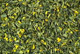 Guangxi Sweet Osmanthus Guihuacha Green Tea Gently Stirred