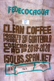 Guatemalan Hessian Coffee Sack 022 Previously Held Green Beans Many Uses 022