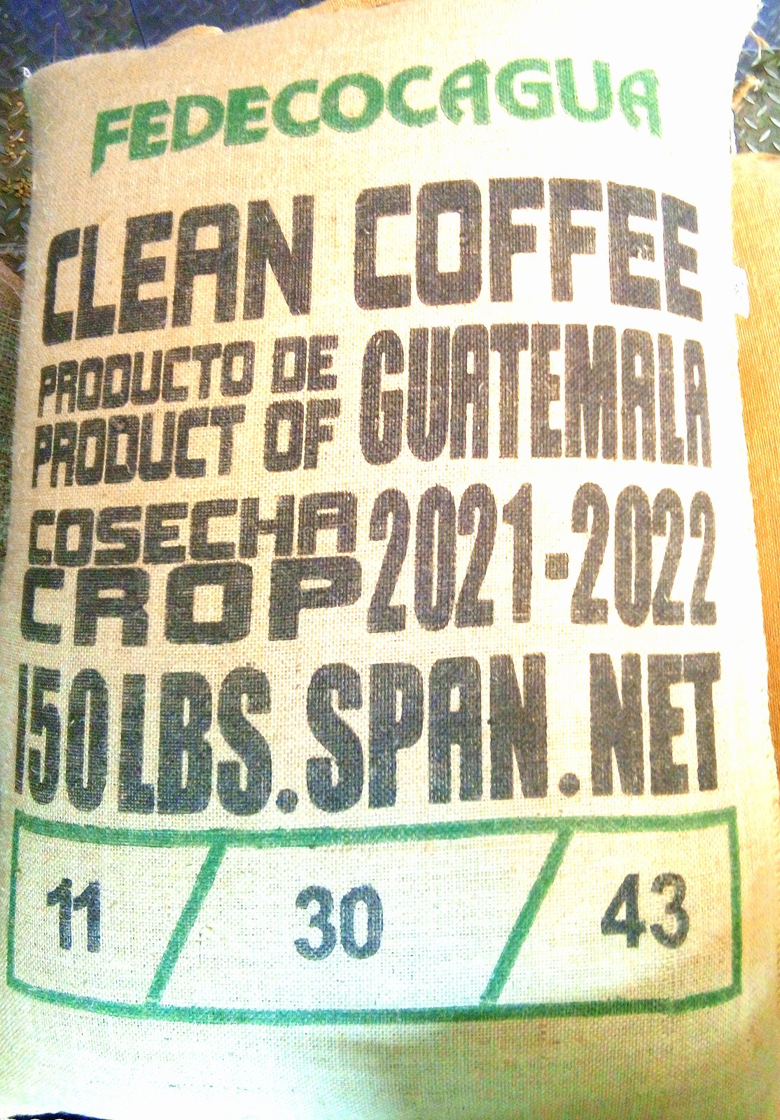 Guatemala Zacapa Extra Prime Washed French Roast Whole Coffee Beans Fedecocagua