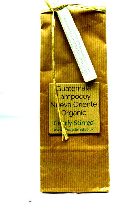 Guatemala - Lampocoy Nueva Oriente - Organic- Medium Dark Roasted - Whole Coffee Beans - Gently Stirred