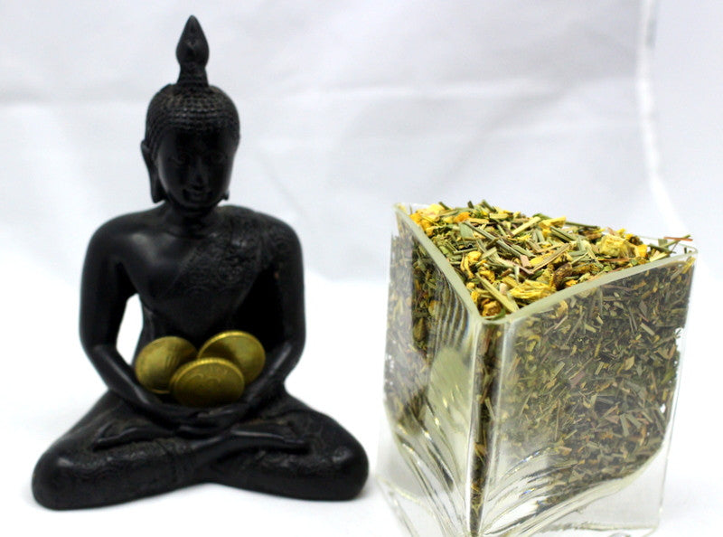 Harry Fisher's Ginger Fresh Tea Blend Gently Stirred