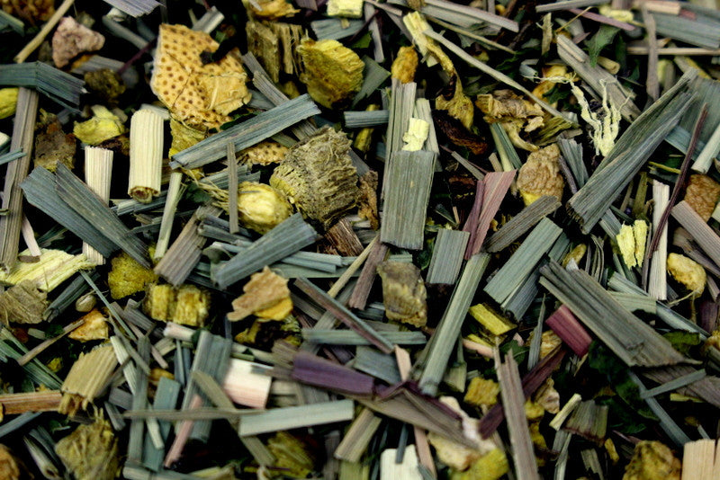 Harry Fisher's Ginger Fresh Tea Blend Gently Stirred