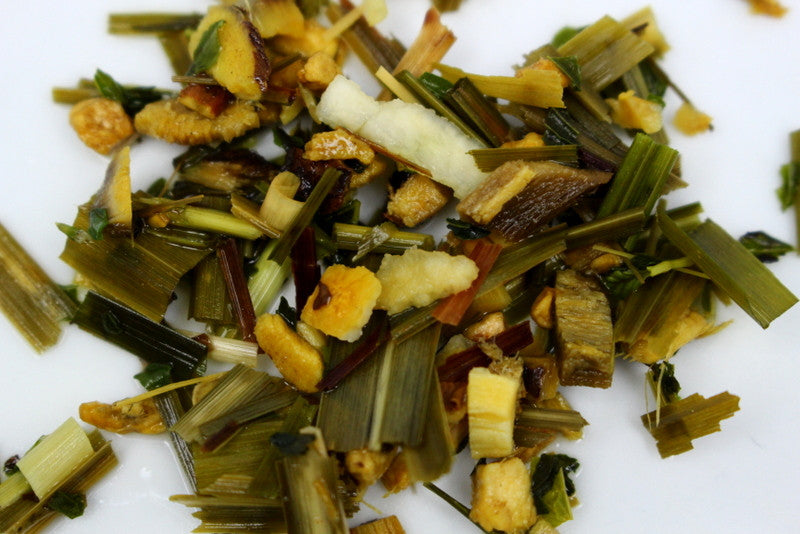 Harry Fisher's Ginger Fresh Tea Blend Gently Stirred