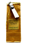 Harry Fisher's Ginger Fresh Tea Blend Caffeine Free Ginger Lemongrass and Liquorice - Gently Stirred