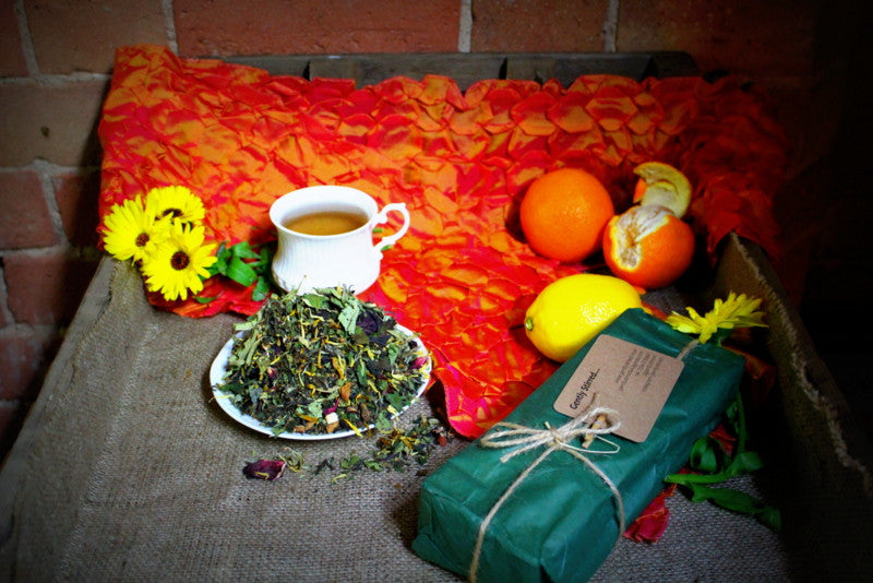 Saint Clement's Green Tea Gently Stirred