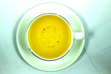 Japanese Sencha Genmai Cha Loose Leaf Sencha Green Tea Traditional Specialty Tea - Gently Stirred