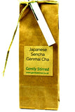 Japanese Sencha - Genmai Cha - Loose Leaf - Sencha Green Tea - Traditional Specialty Tea - Gently Stirred