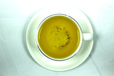 Sencha Japanese Wild Cherry Tea Gently Stirred