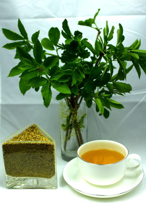 Elderflower Herbal Tea - Especially Good For Colds & Flu - Antibacterial - Healthy Living In A Cup - Gently Stirred