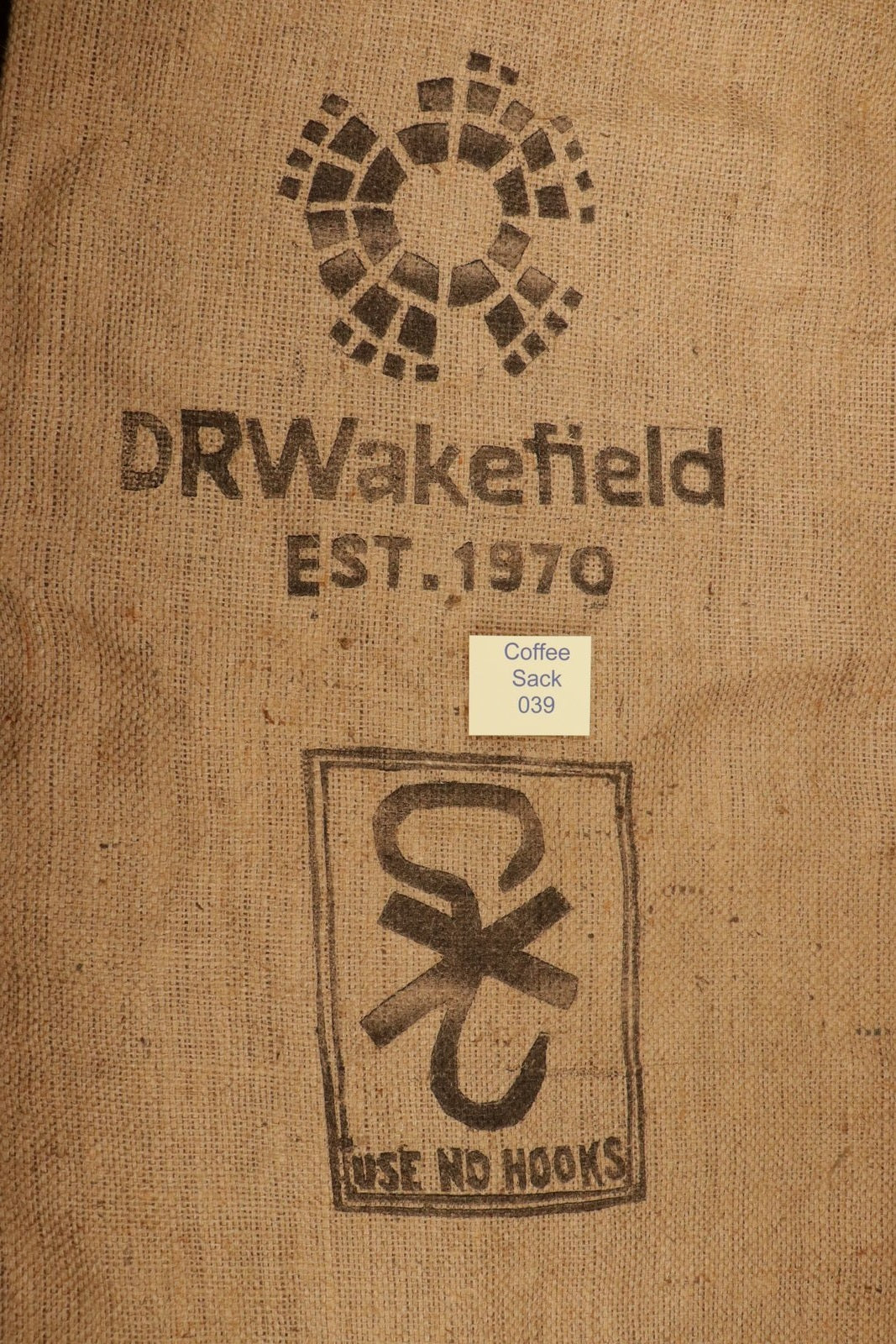 Ethiopian Hessian Coffee Sack 039 Previously Held Green Beans Many Uses 039