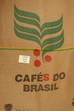 Brazilian Hessian Coffee Sack 045 Previously Held Green Beans Many Uses 045