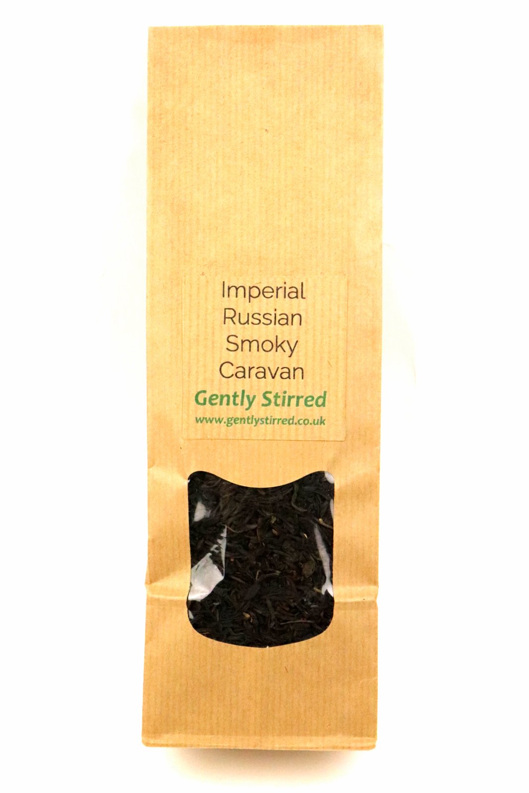 Imperial Russian Smoky Caravan Loose Leaf Black Tea Gently Stirred