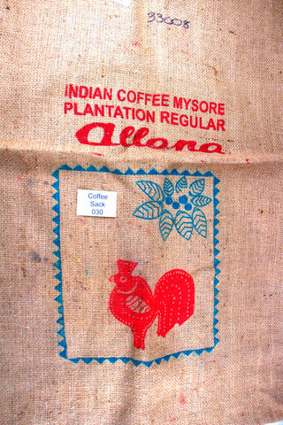Indian Hessian Coffee Sack 030 Previously Held Green Beans Many Uses 030