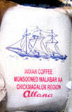 Indian Monsooned Malabar Medium Roast Coffee Gently Stirred