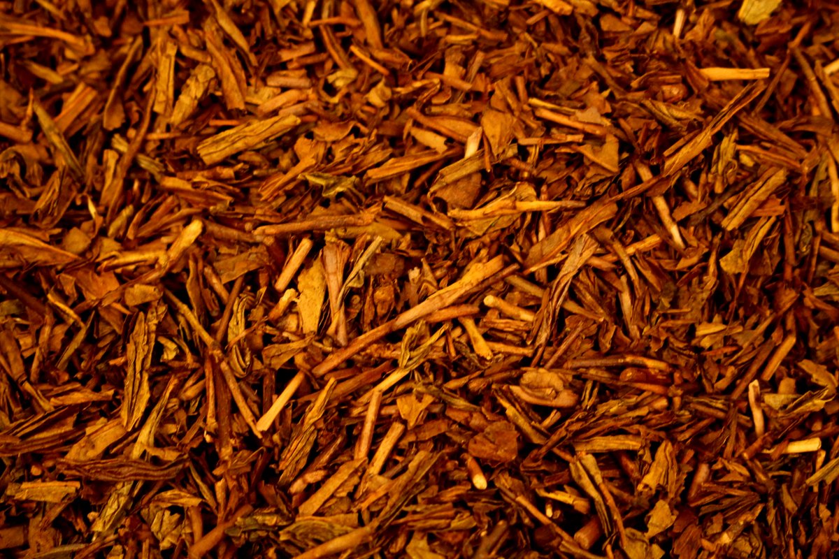Japanese Kagoshima Hoji Cha Organic Leaf Tea Gently Stirred