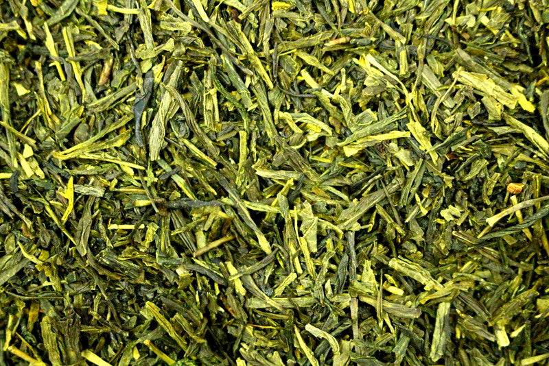 Japanese Sencha Fukujya - Orange Pekoe - Loose Leaf - Green Tea - A Perfect Taste Of Japan Traditional - Gently Stirred