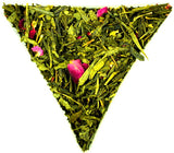 Japanese Sencha Sakura Loose Leaf Green Tea Healthy Wonderful Cherry Flavour And Aroma Gently Stirred