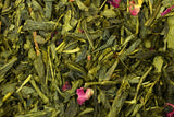 Japanese Sencha Sakura Loose Leaf Green Tea Healthy Wonderful Cherry Flavour And Aroma - Gently Stirred