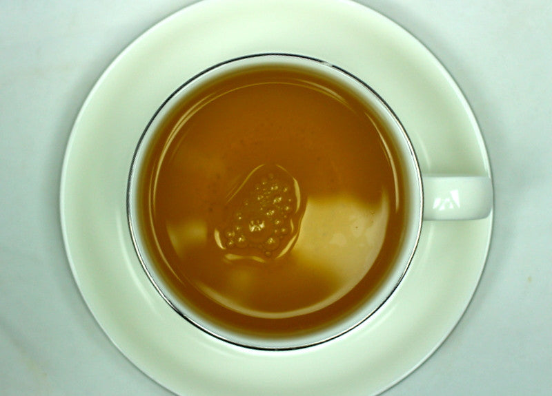 Jasmine with Flowers - Loose Leaf Oolong Tea - Extra Jasmine Flowers High Quality Chinese Traditional Tea - Gently Stirred