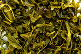 Jasmine with Flowers - Loose Leaf Oolong Tea - Extra Jasmine Flowers High Quality Chinese Traditional Tea - Gently Stirred