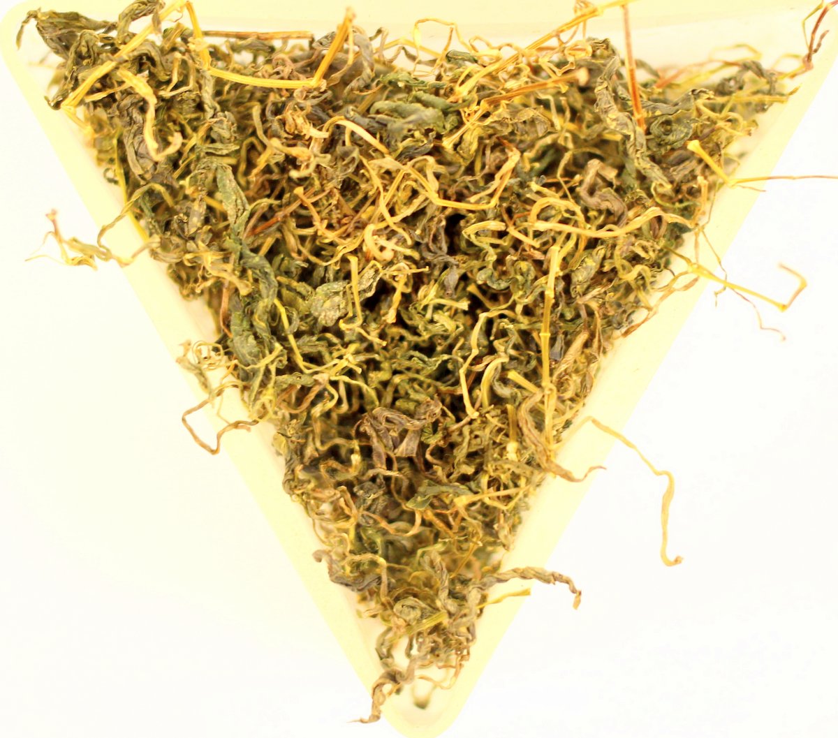 Jiaogulan Immortality Herbal Tea Loose Leaf Gently Stirred