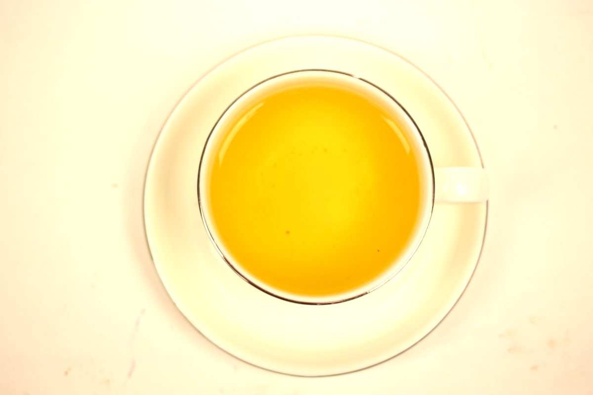 Jiaogulan Immortality Herbal Tea Loose Leaf Gently Stirred