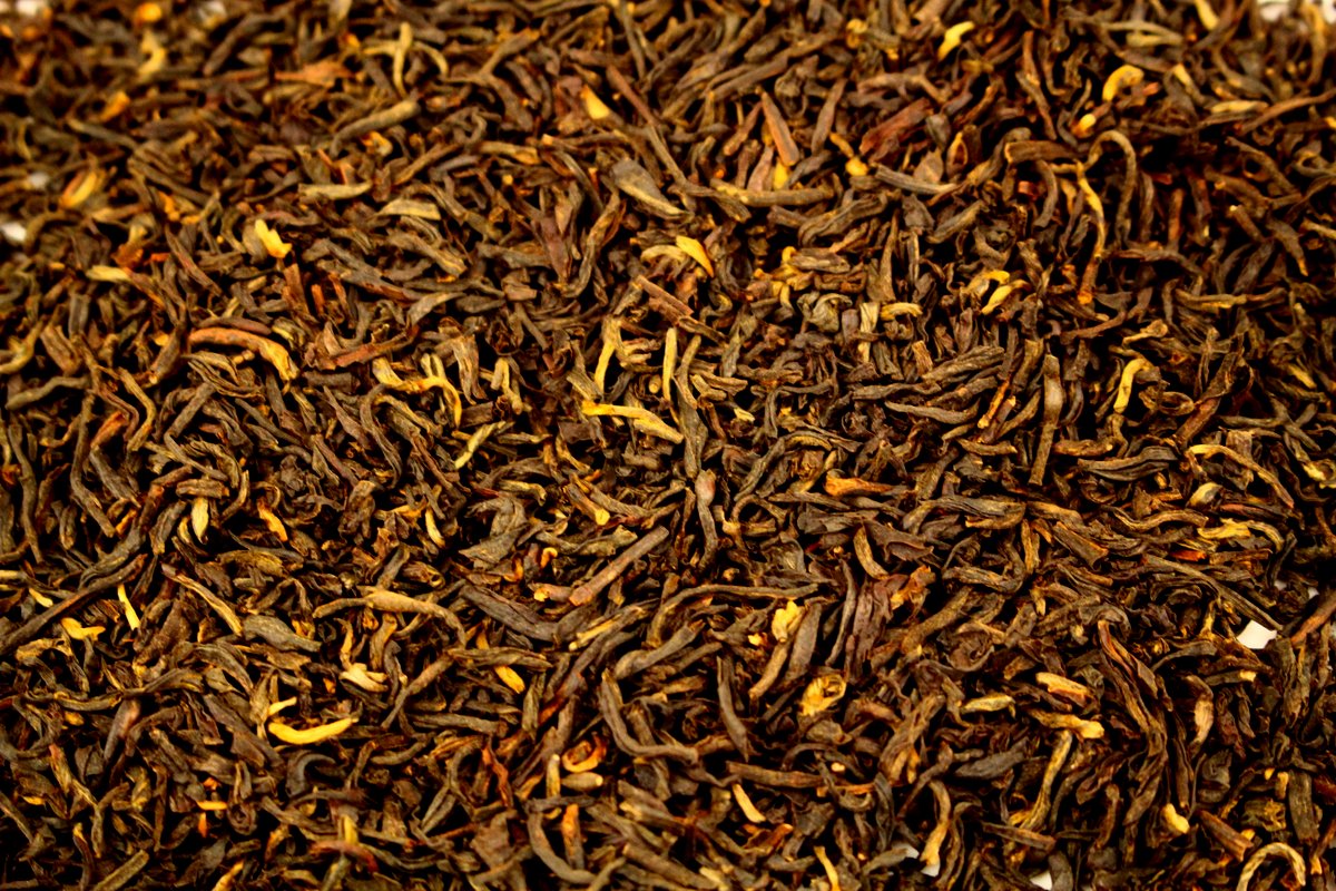 Kenya Marynin GFOP Loose Leaf Black Tea Gently Stirred