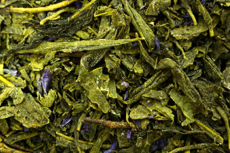 Kombucha Sencha Green Tea Gently Stirred
