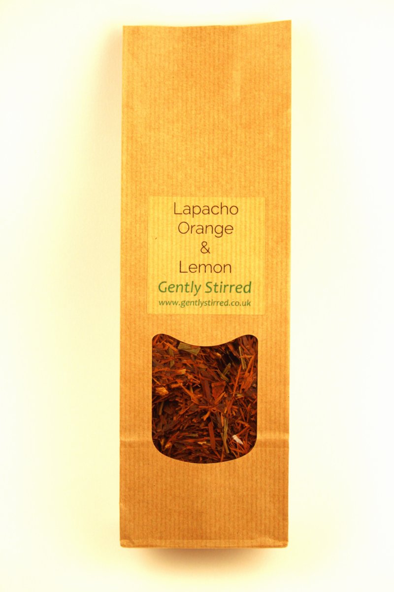 Lapacho Orange Lemon Healthy Infusion Gently Stirred
