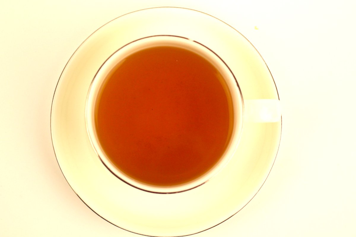 Lapacho Orange Lemon Healthy Infusion Gently Stirred