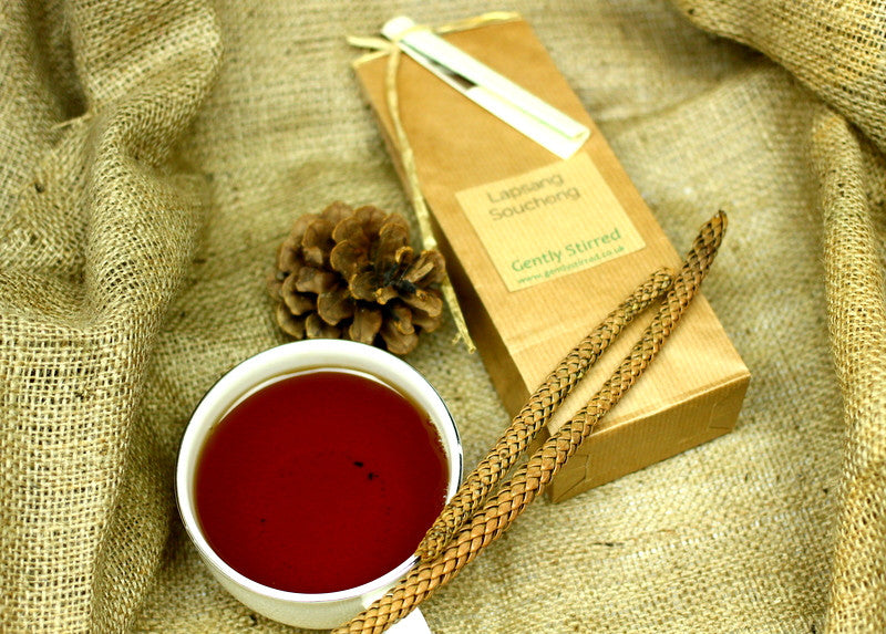 Chinese - Lapsang Souchong - Loose Black Tea - A World Famous Traditional Smoked Tea - Gently Stirred