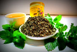 Lemon Balm Tea - Melissa Officinalis - Wonderful For Relaxation And Calming- - Gently Stirred