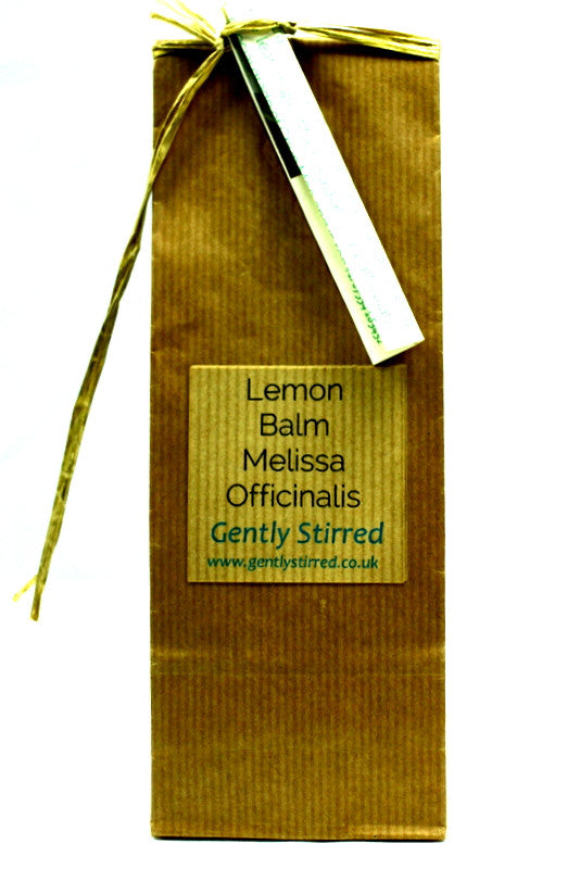 Lemon Balm Tea - Melissa Officinalis - Wonderful For Relaxation And Calming- - Gently Stirred