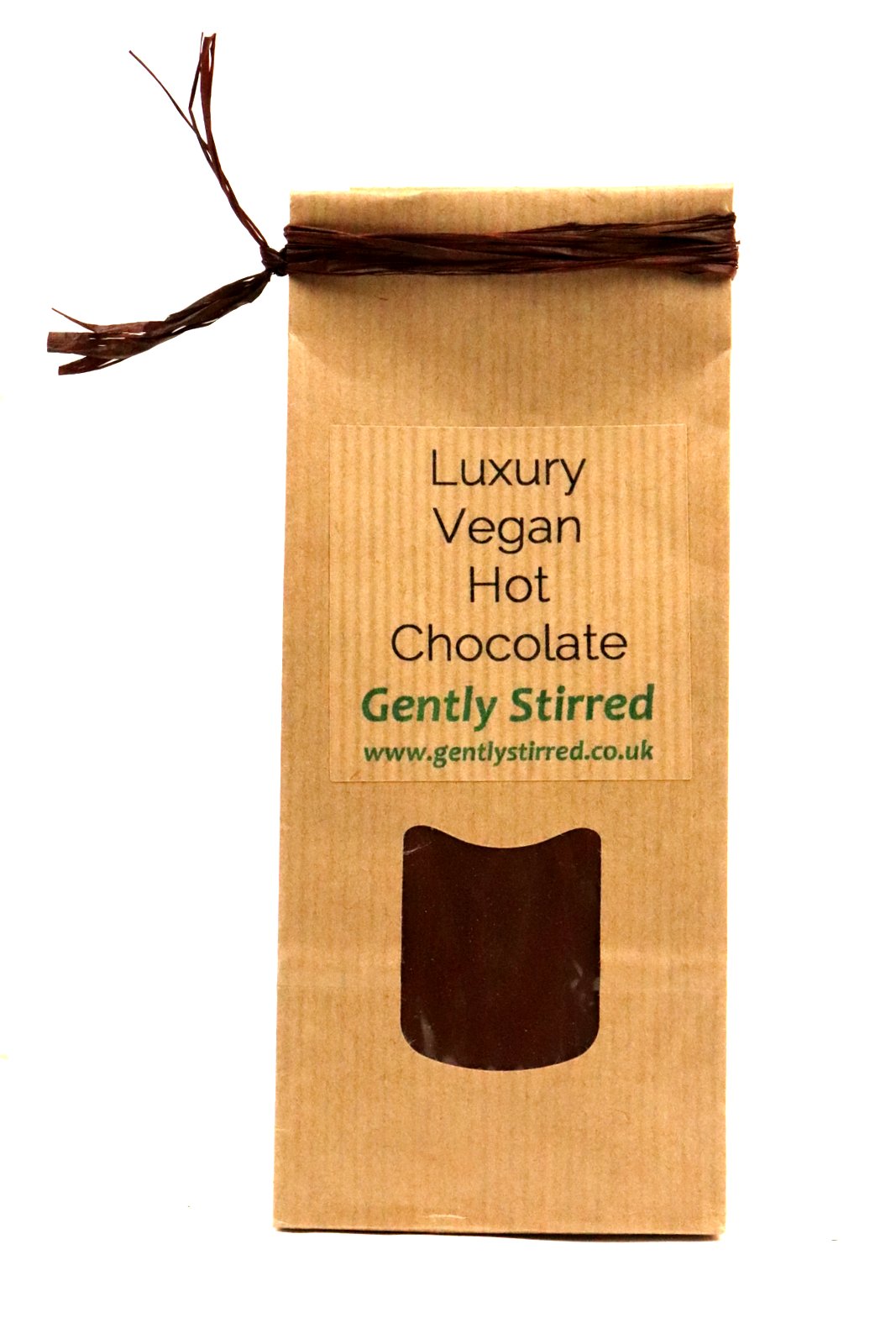 Hot Chocolate Powder Finest Vegan Gently Stirred