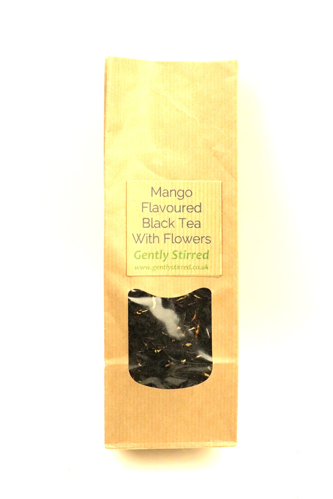 Mango Flavoured Tea Chinese Loose Leaf Fruit Flavoured Black Tea With Flowers