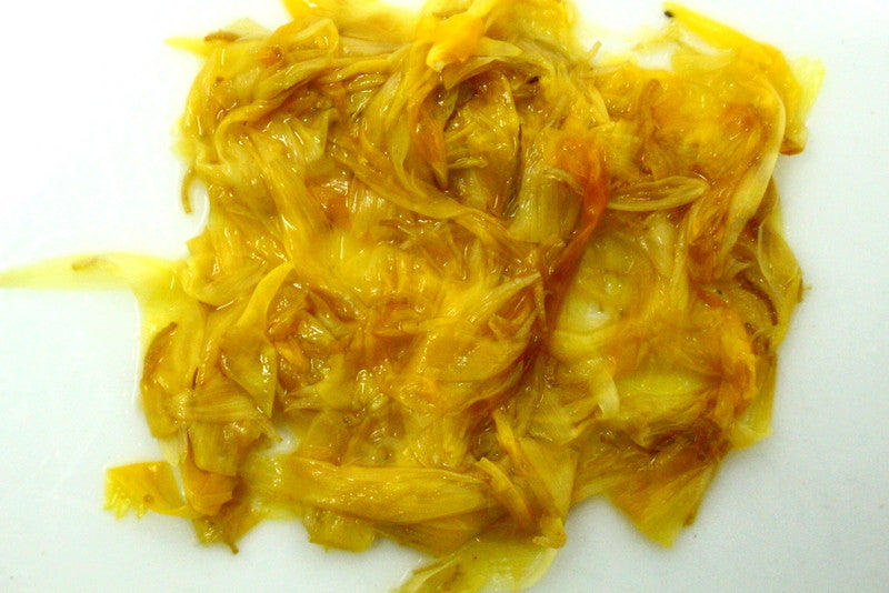 Marigold Petals - Herb Tea Or Tisane - Can Also Be Used In Cooking - in place of Saffron - Gently Stirred