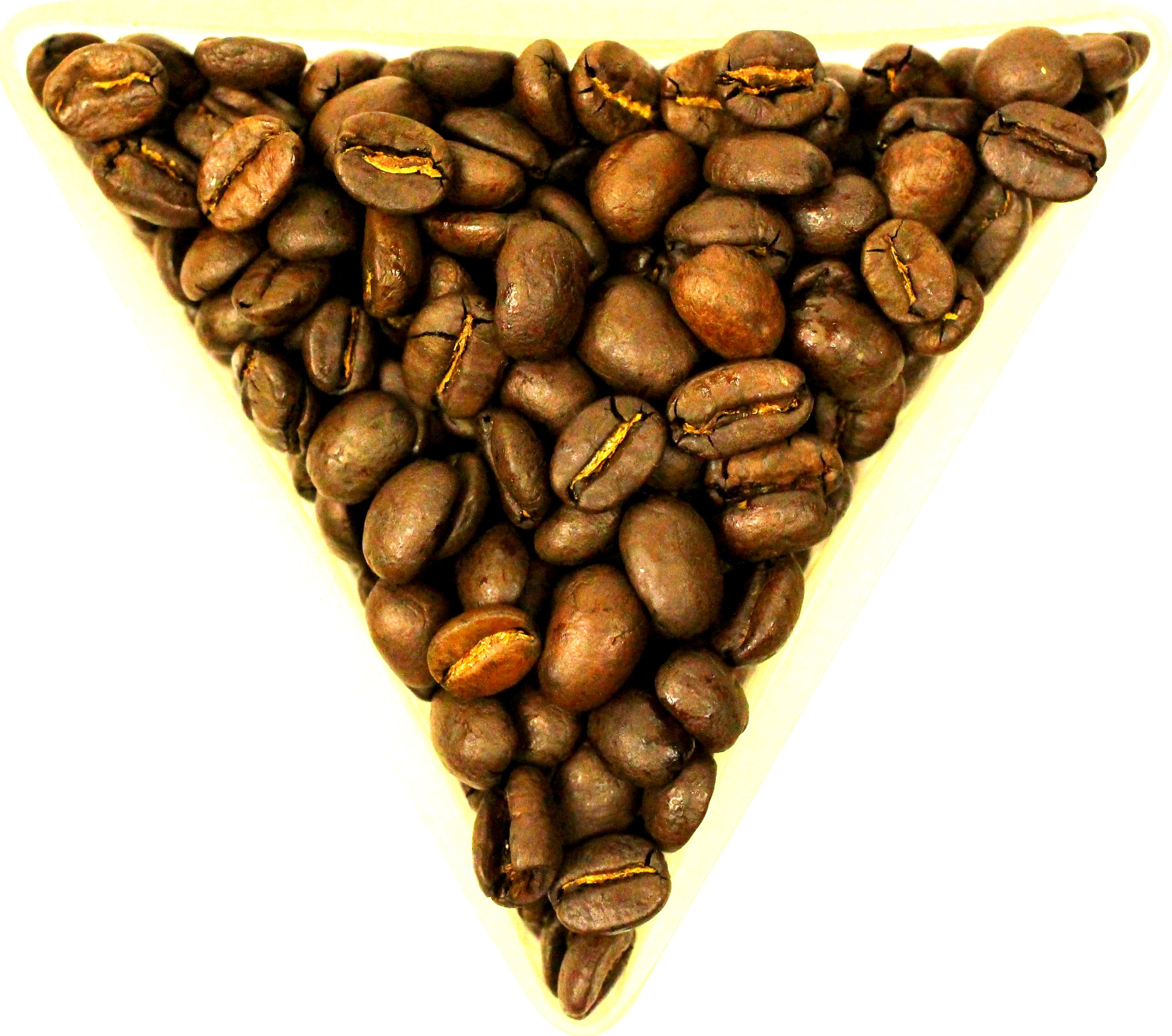 Mexican Huatusco Veracruz Whole Roasted Coffee Beans Gently Stirred