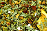 Moringa Citrus Herbal Infusion Tea Gently Stirred