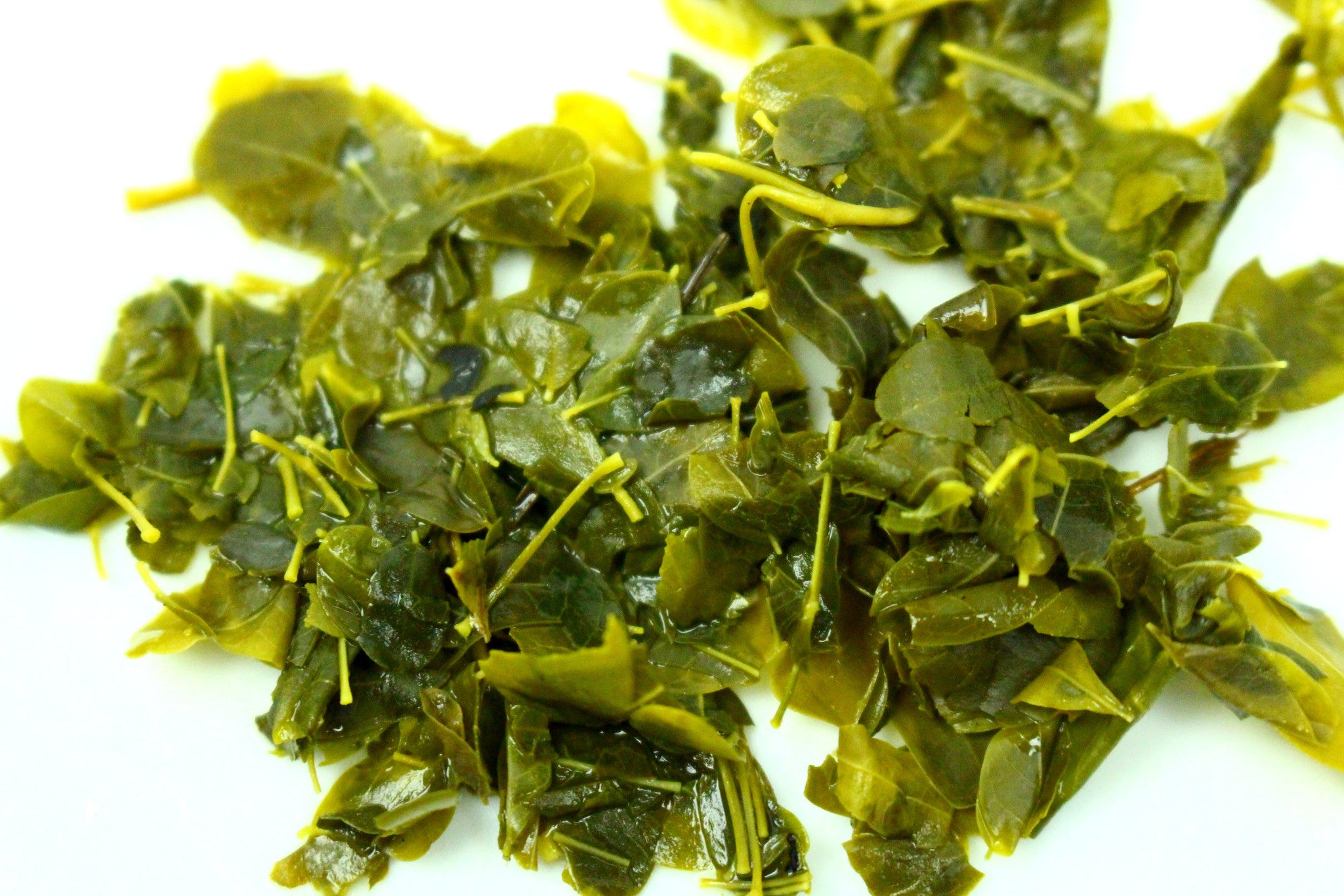 Moringa Leaf Organic Tea Tisane Gently Stirred