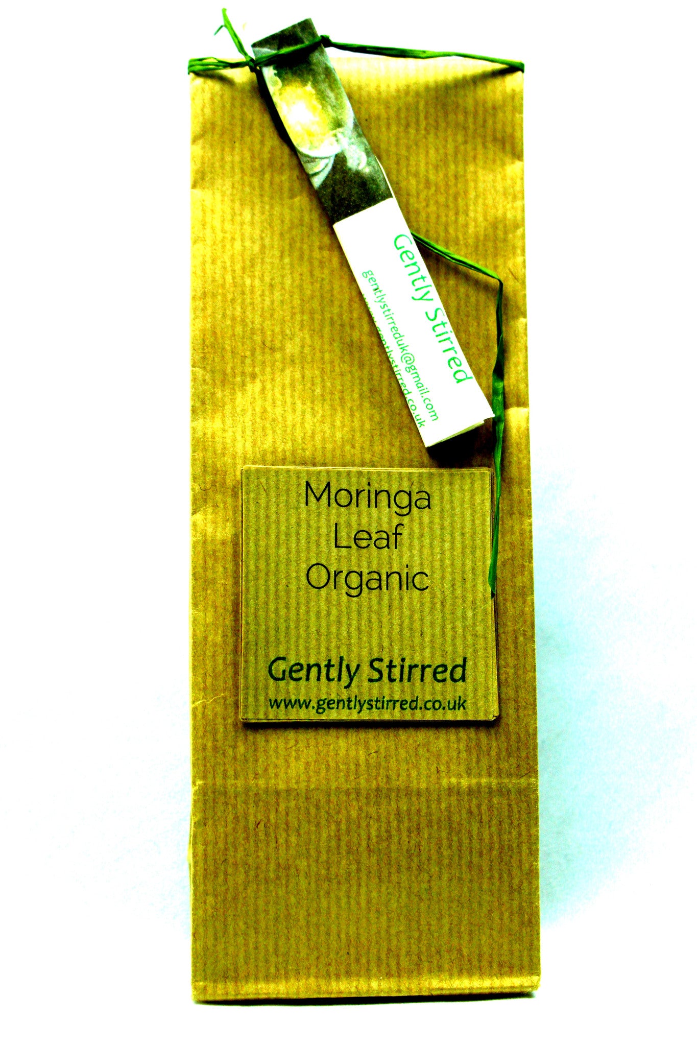 Moringa Leaf Organic Tea Tisane Gently Stirred